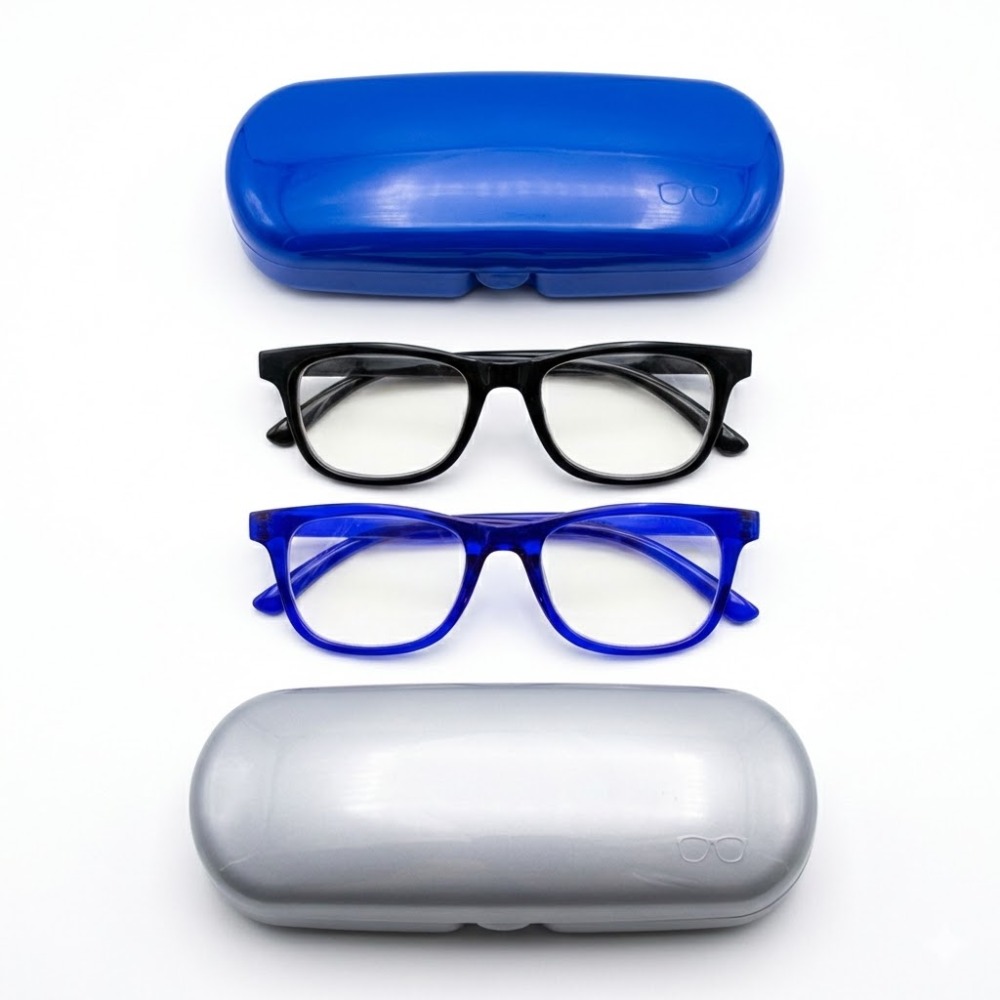 GAFAS+PAÑO+ESTUCHE COMBO X2